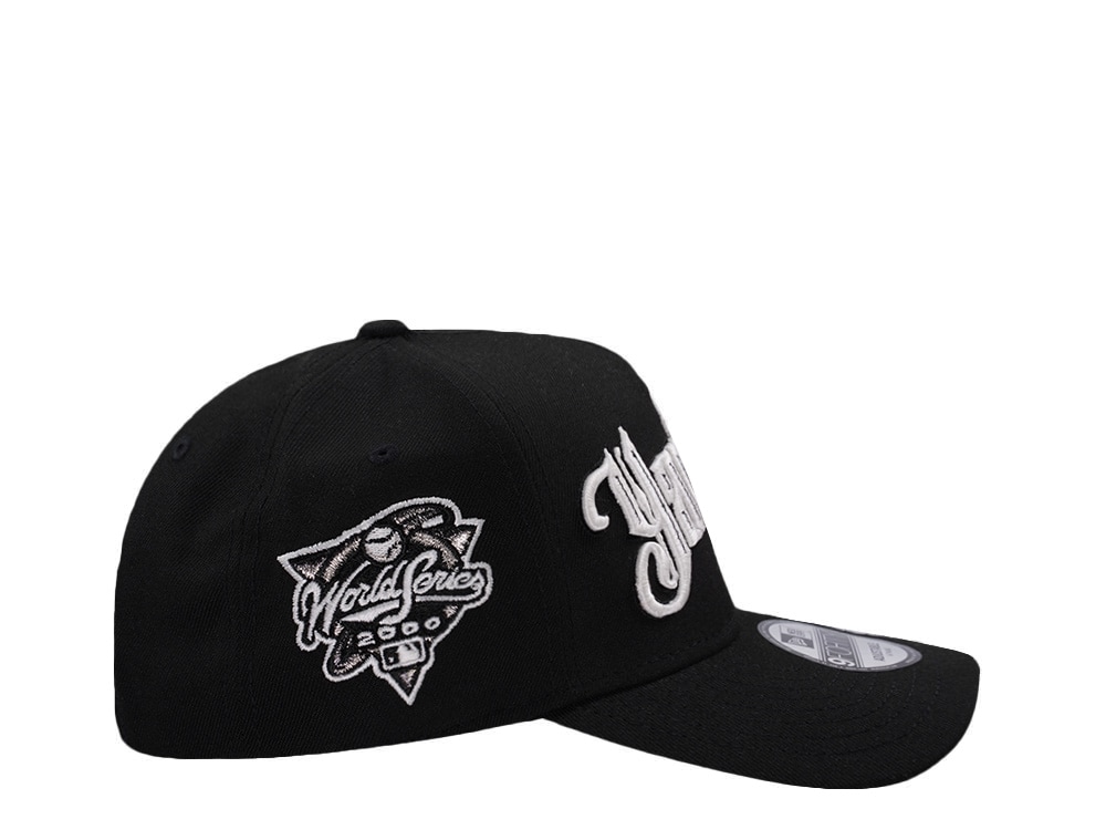 New Era New York Yankees World Series 2000 Black Prime Edition 9Forty A Frame Snapback Gorra