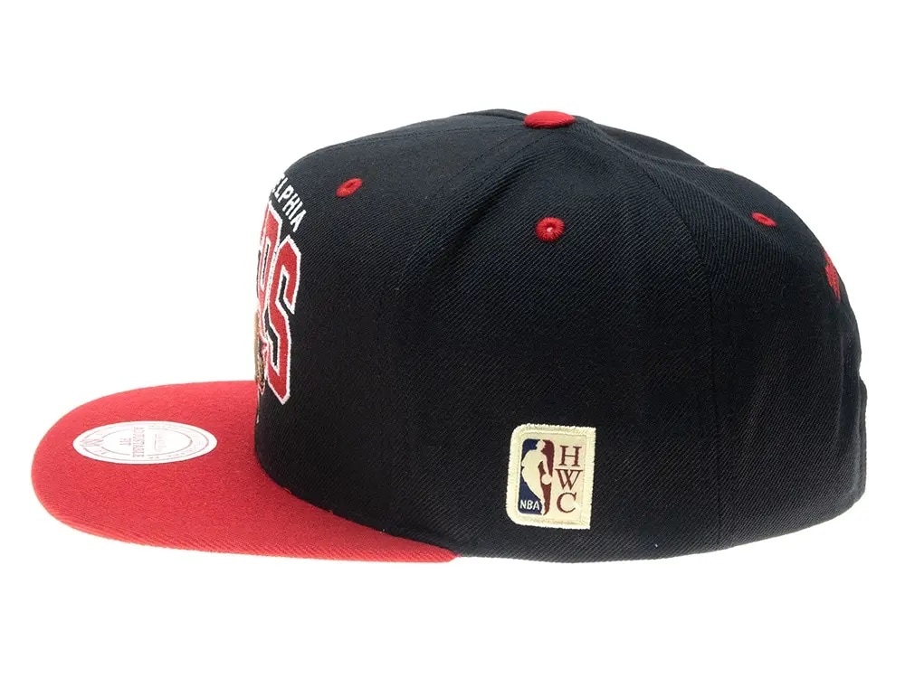 Mitchell & Ness Philadelphia 76ers HWC Team Arch Snapback Gorra