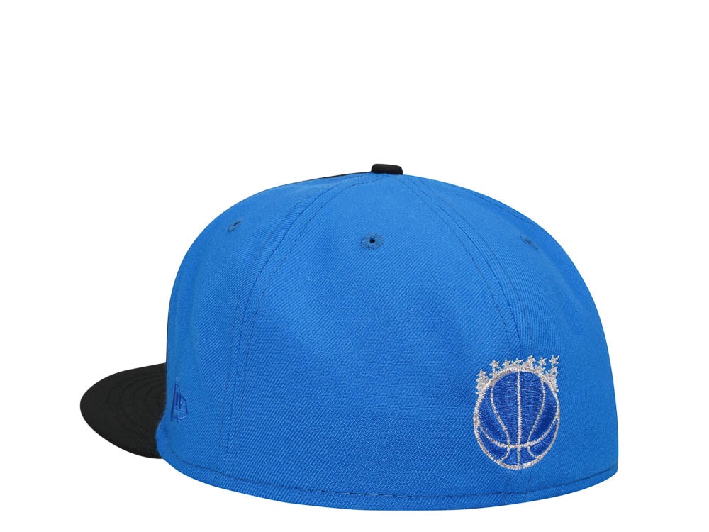 New Era Orlando Magic Chrome Black Blue Two Tone Edition 59Fifty Fitted Gorra