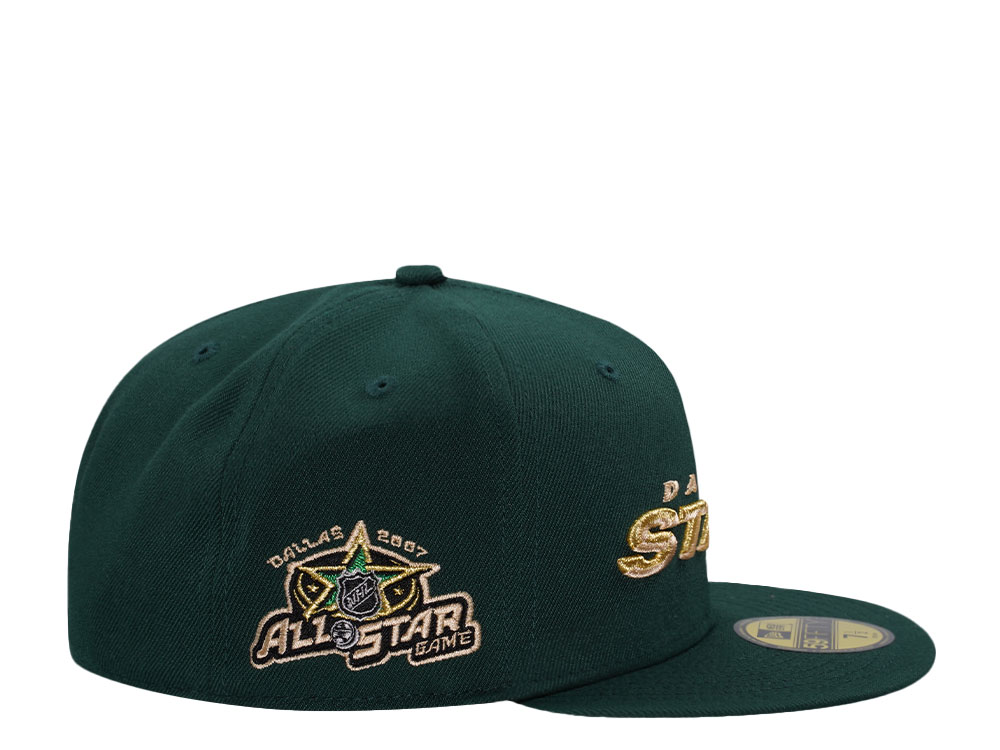 New Era Dallas Stars All Star Game 2007 Dark Green Prime Edition 59Fifty Fitted Gorra
