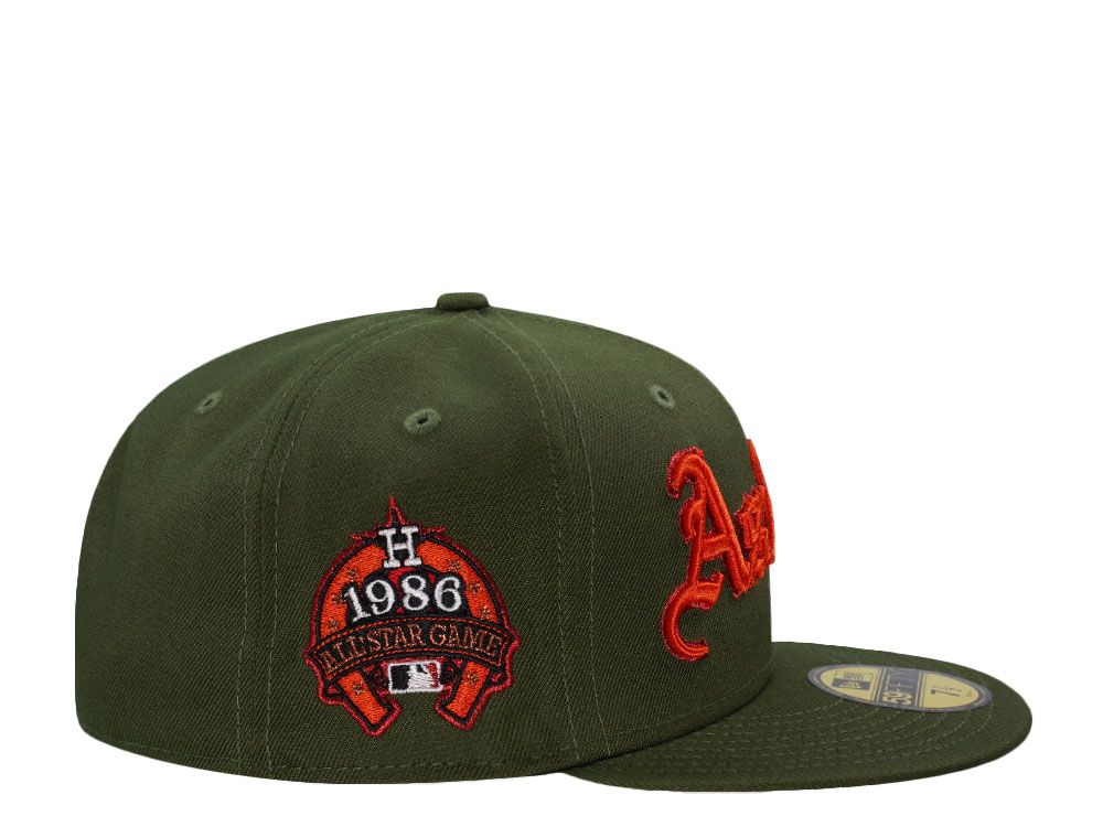 New Era Houston Astros All Star Game 1986 Script Prime Edition 59Fifty Fitted Gorra