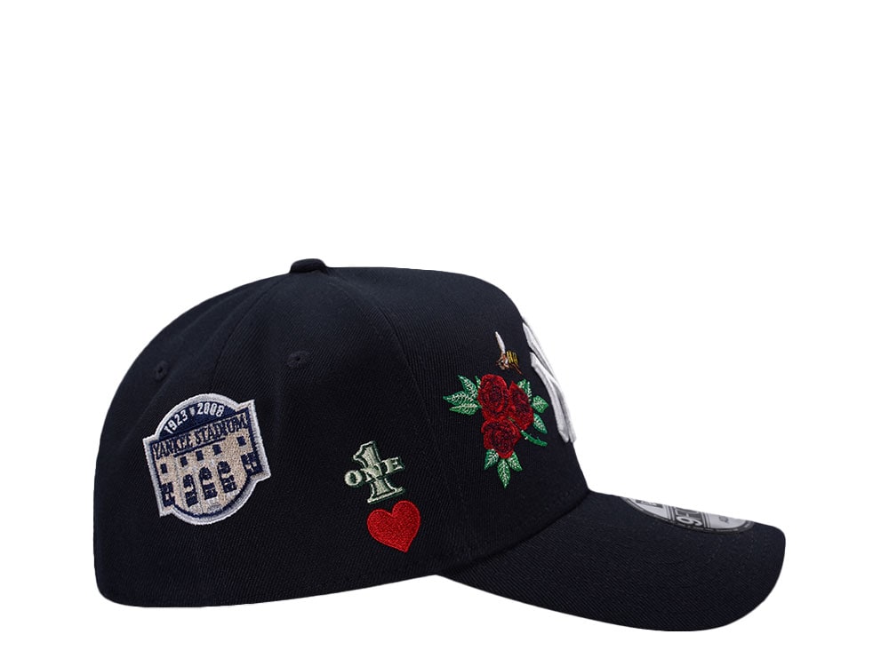 New Era New York Yankees MLB Champs Navy Edition 9Forty A Frame Snapback Gorra