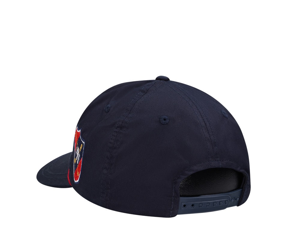 American Needle Lone Star Lightweight Rope Navy Vintage Casual Snapback Gorra
