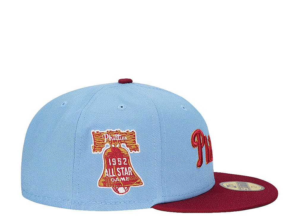 New Era Philadelphia Phillies All Star Game 1952 Throwback Two Tone Edition 59Fifty Fitted Gorra