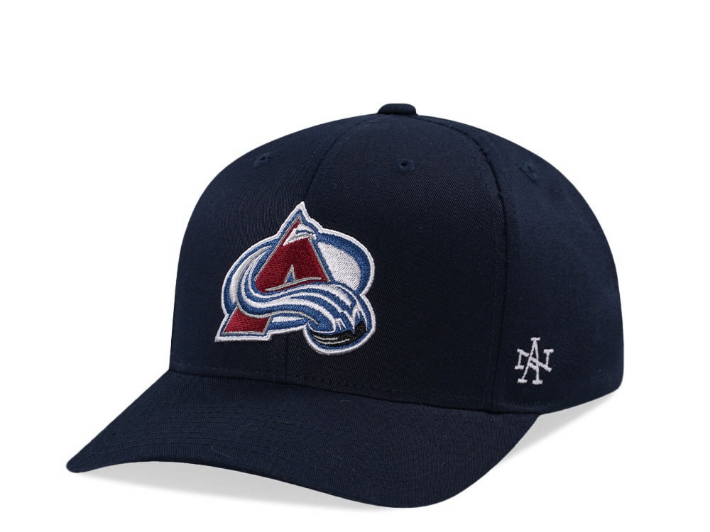 American Needle Colorado Avalanche Arena Navy Strapback Gorra