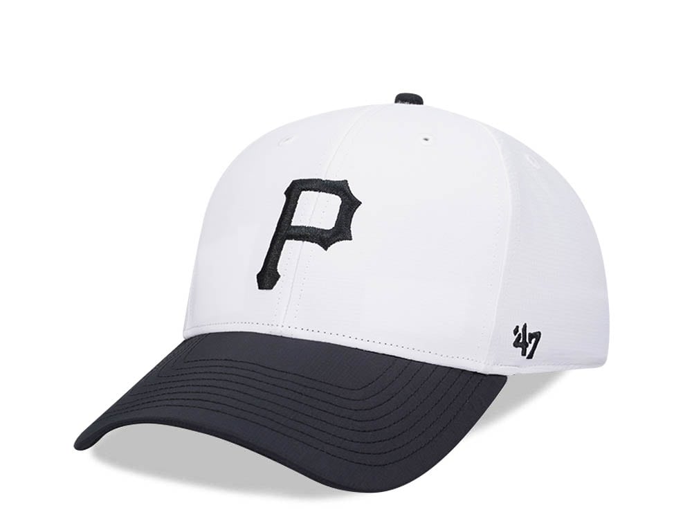 47Brand Pittsburgh Pirates White Brrr MVP Snapback Gorra