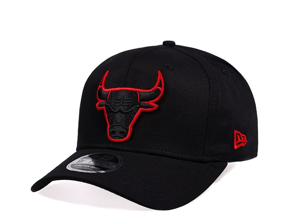 New Era Chicago Bulls Red Pop Edition 9Fifty Stretch Snapback Gorra