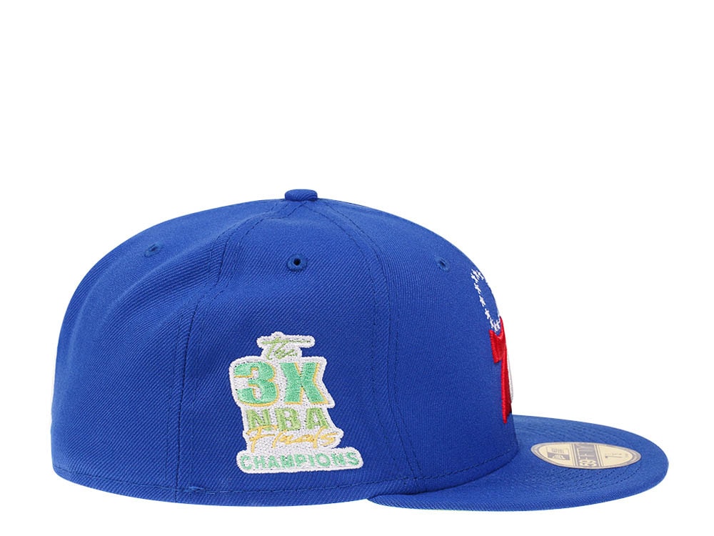 New Era Philadelphia 76ers Citruspop Patch The 3x NBA Finals Champions 59fifty Fitted Gorra
