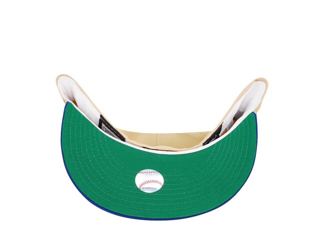 New Era Kansas City Royals All Star Game 1973 Vegas Gold Throwback Two Tone Edition 59Fifty Fitted Gorra