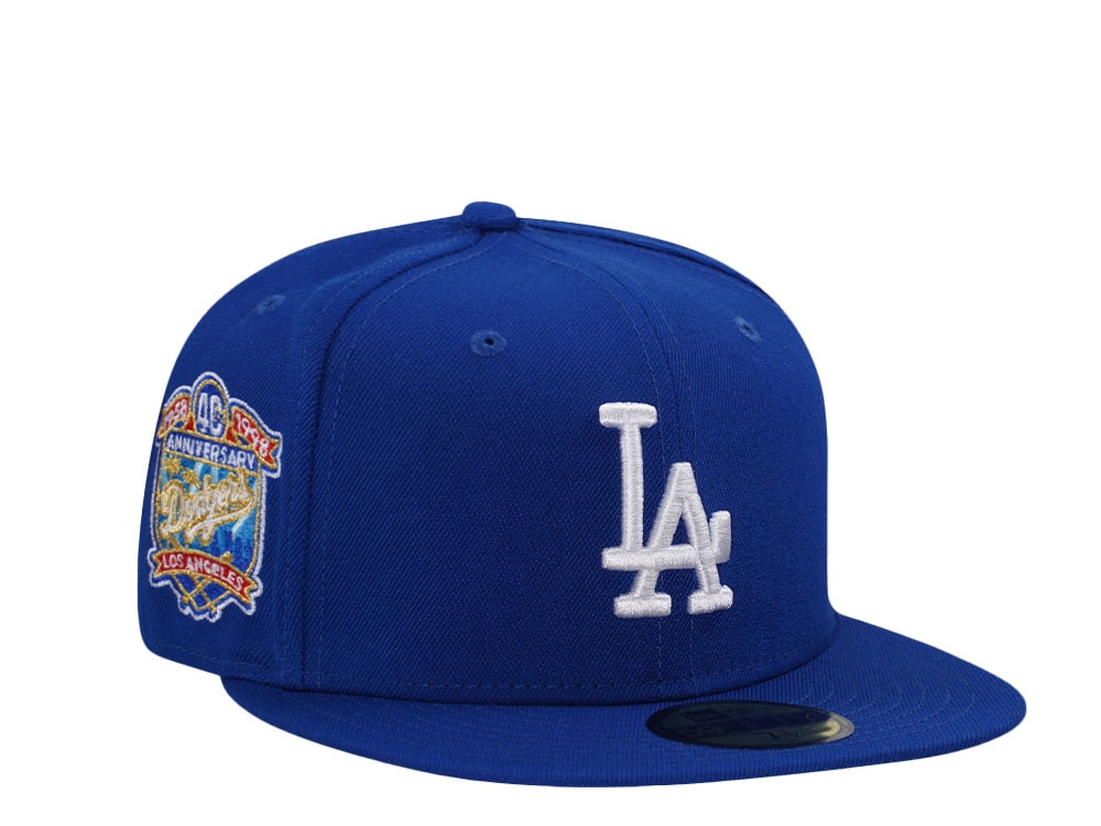 New Era Los Angeles Dodgers 40th Anniversary Royal Classic Edition 59Fifty Fitted Gorra