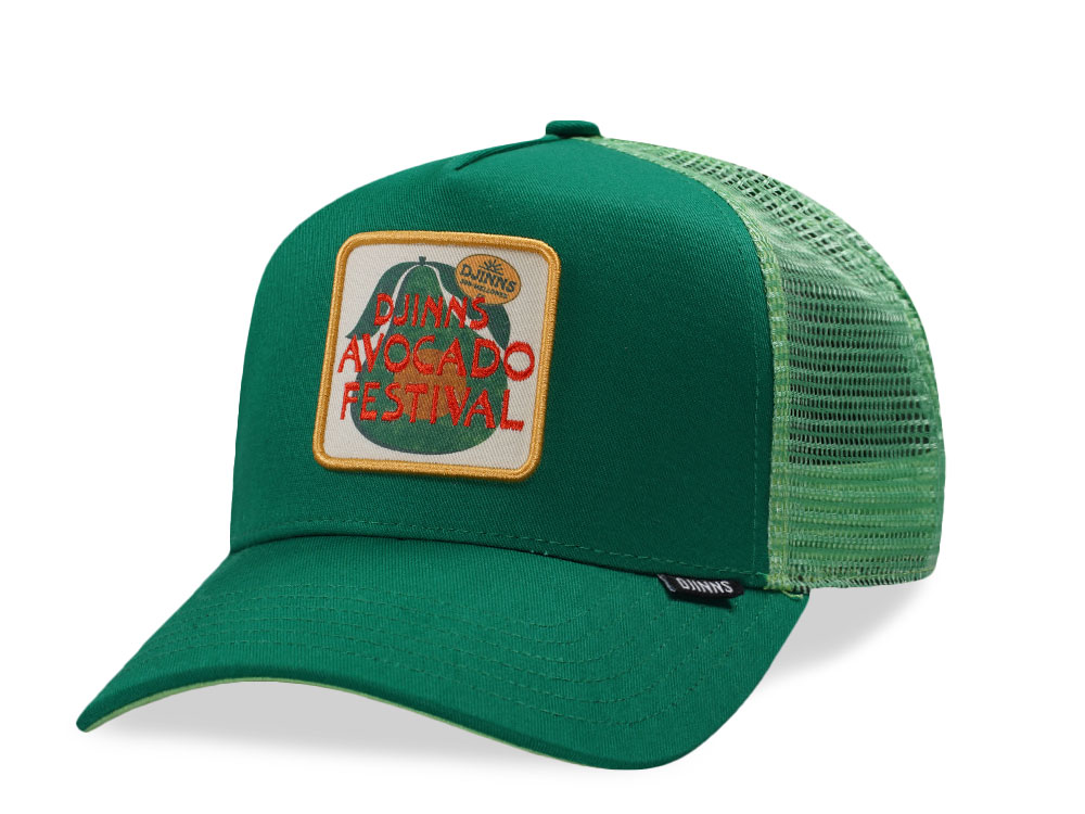 Djinns HFT Avocado Festival Green Trucker Snapback Gorra