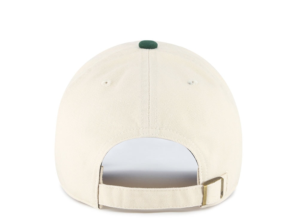 47 Brand Oakland Athletics Natural Clean Up Strapback Gorra