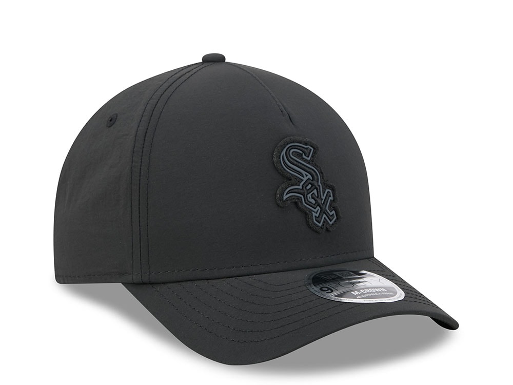 New Era Alpha Industries Chicago White Sox Black Prime Edition 9Forty M Crown A Frame Snapback Gorra
