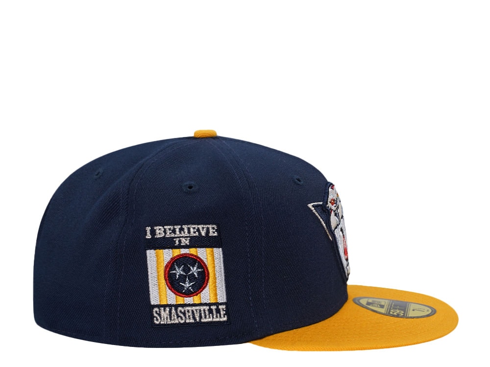 New Era Nashville Predators Sabertooth Two Tone Prime Edition 59Fifty Fitted Gorra