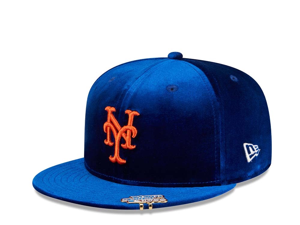New Era New York Mets World Series 1986 Velvet 59Fifty Fitted Gorra