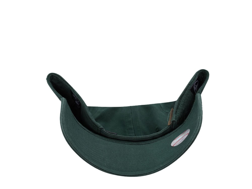 47Brand Oakland Athletics Dark Green Script Clean Up Strapback Gorra