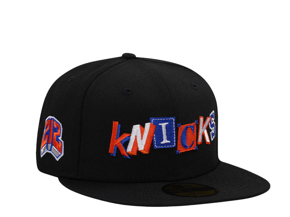 New Era New York Knicks Ransom Note 212 Edition 59Fifty Fitted Gorra