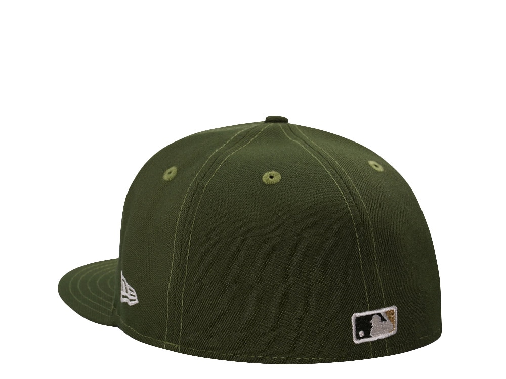New Era Los Angeles Dodgers Stadium 40th Anniversary Olive Prime Edition 59Fifty Fitted Gorra