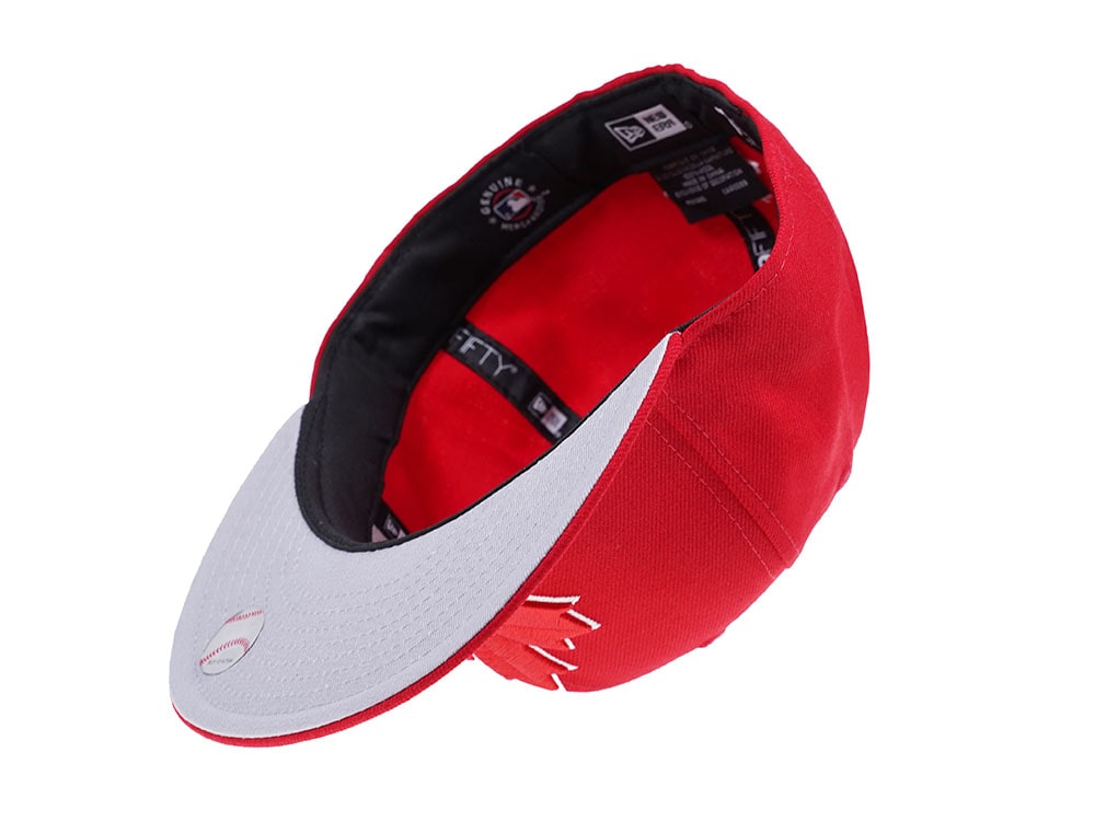 New Era Toronto Blue Jays Canada Red Edition 59Fifty Fitted Gorra