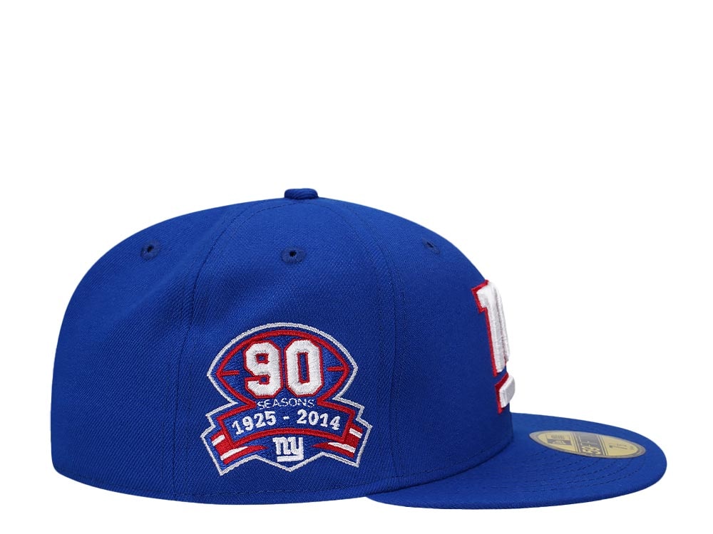 New Era New York Giants 90 Seasons Royal Blue Classic Edition 59Fifty Fitted Gorra