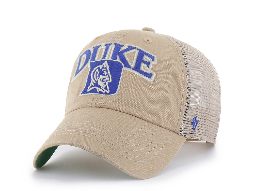 47 Brand Duke Blue Devils Tuscaloosa Edition Clean Up Trucker Snapback Gorra