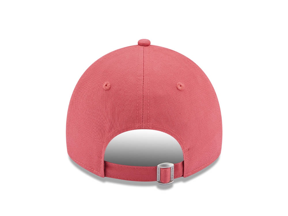 New Era New York Yankees League Essential Coral 9Twenty Strapback Gorra