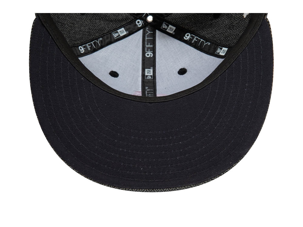 New Era France Rugby Gray Heritage Retro Crown Edition 9Fifty Snapback Gorra