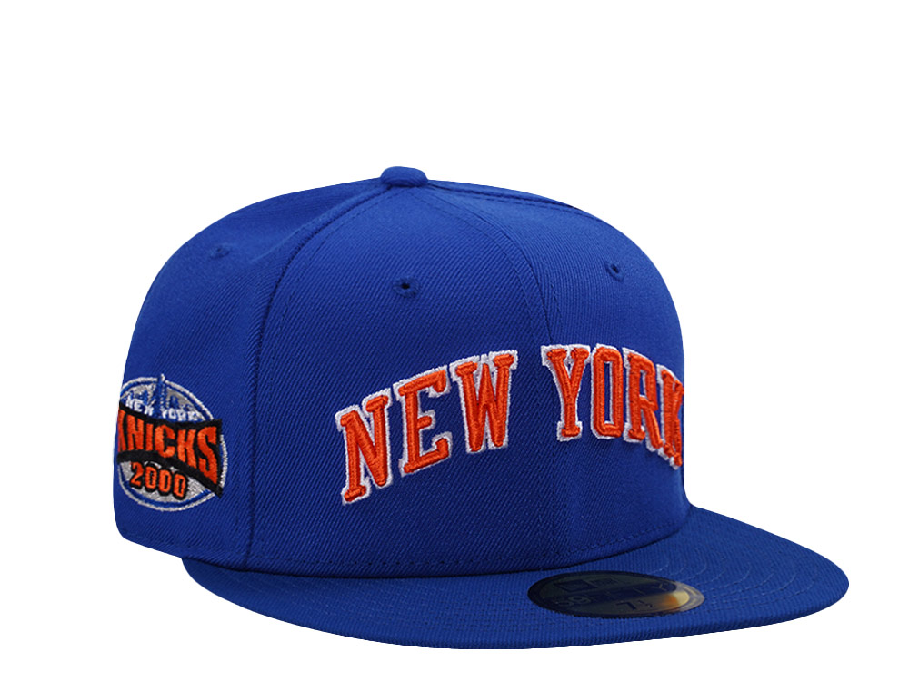 New Era New York Knicks 2000 Blue Prime Edition 59Fifty Fitted Gorra