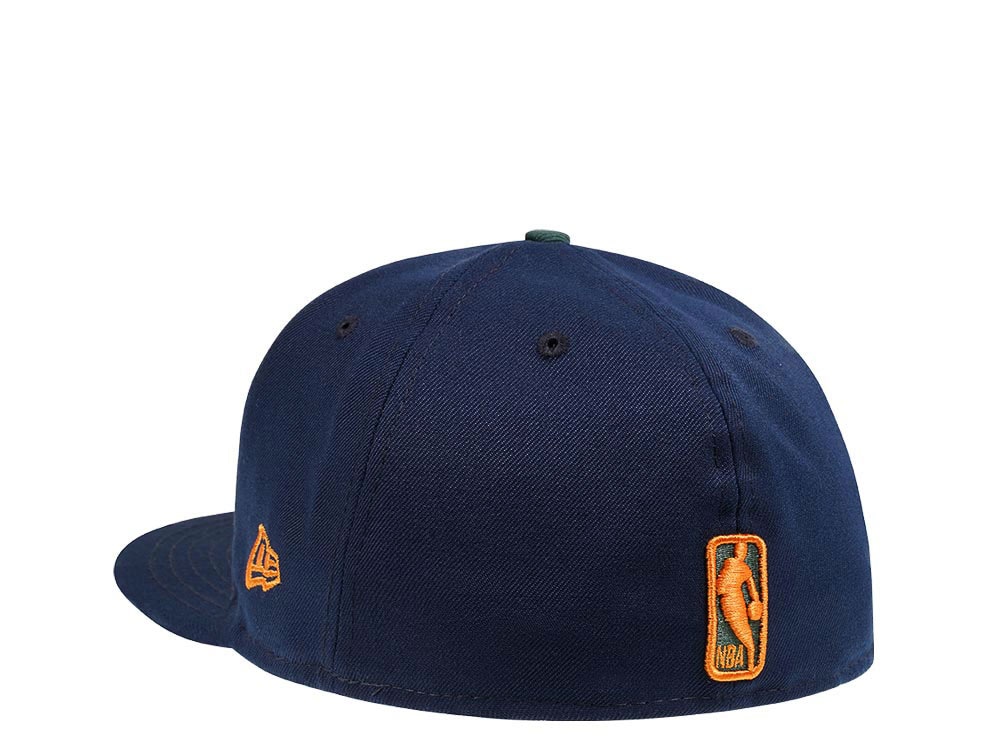 New Era Utah Jazz Deep Blue Prime Edition 59Fifty Fitted Gorra