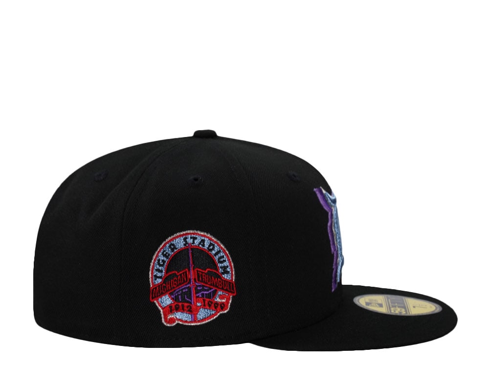 New Era Detroit Tigers Tiger Stadium Black Prime Edition 59Fifty Fitted Gorra
