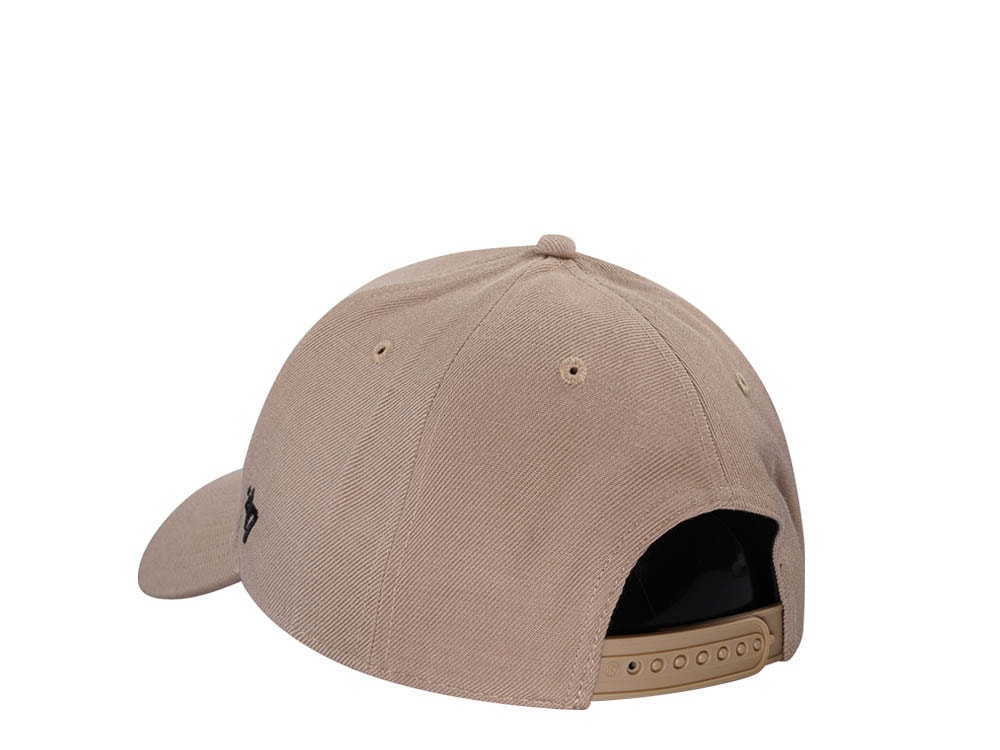 47Brand New York Yankees Cooperstown Khaki MVP Snapback Gorra