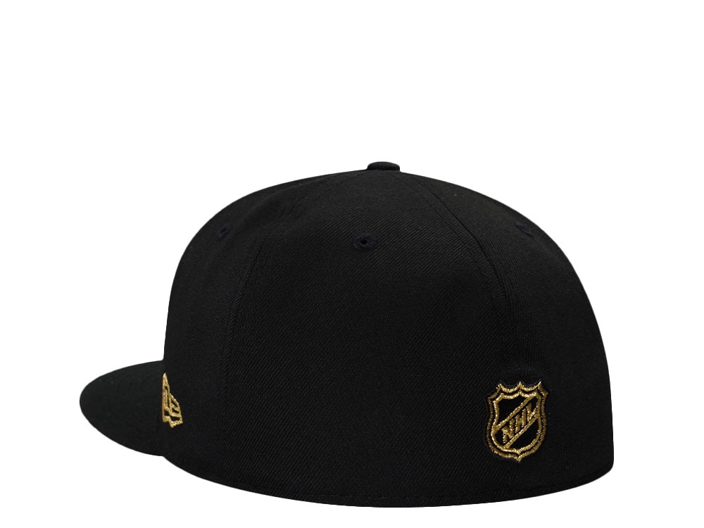 New Era Los Angeles Kings Stanley Cup Champions 2012 Black Gold Edition 59Fifty Fitted Gorra