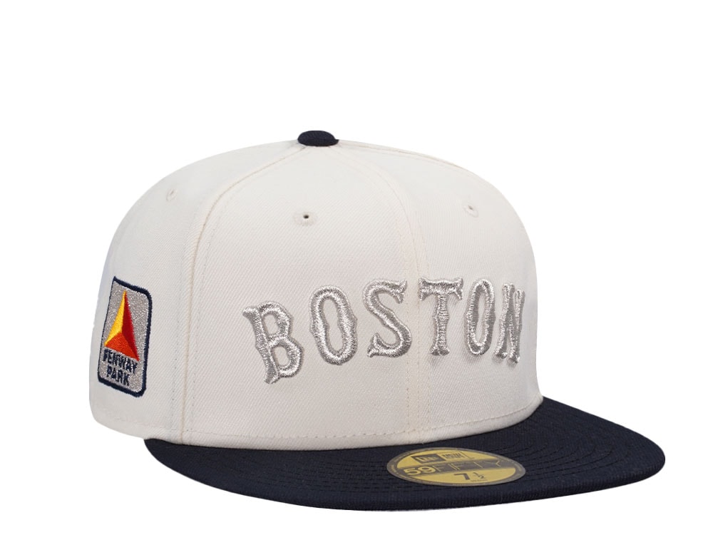 New Era Boston Red Sox Fenway Park Chrome Two Tone 59Fifty Fitted Gorra