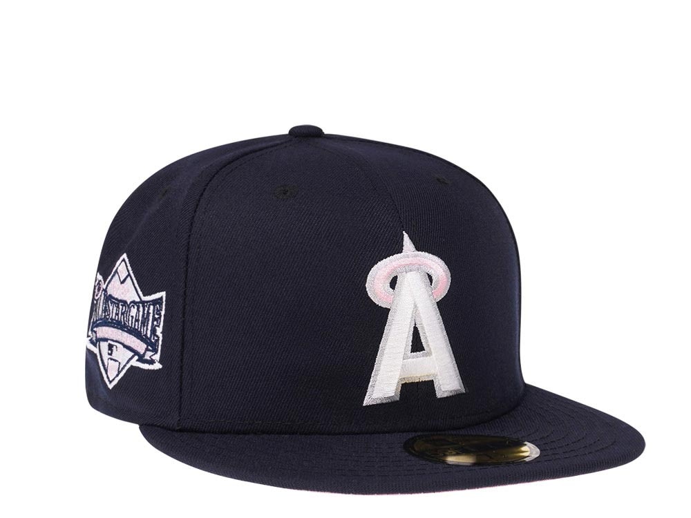 New Era Anaheim Angels All Star Game 1989 Navy Pink Edition 59Fifty Fitted Gorra