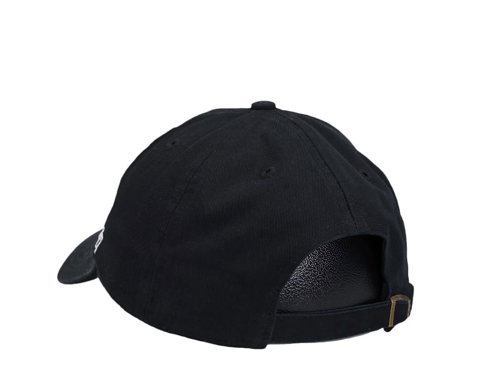 47Brand Los Angeles Dodgers Cooperstown Black Clean Up Strapback Gorra