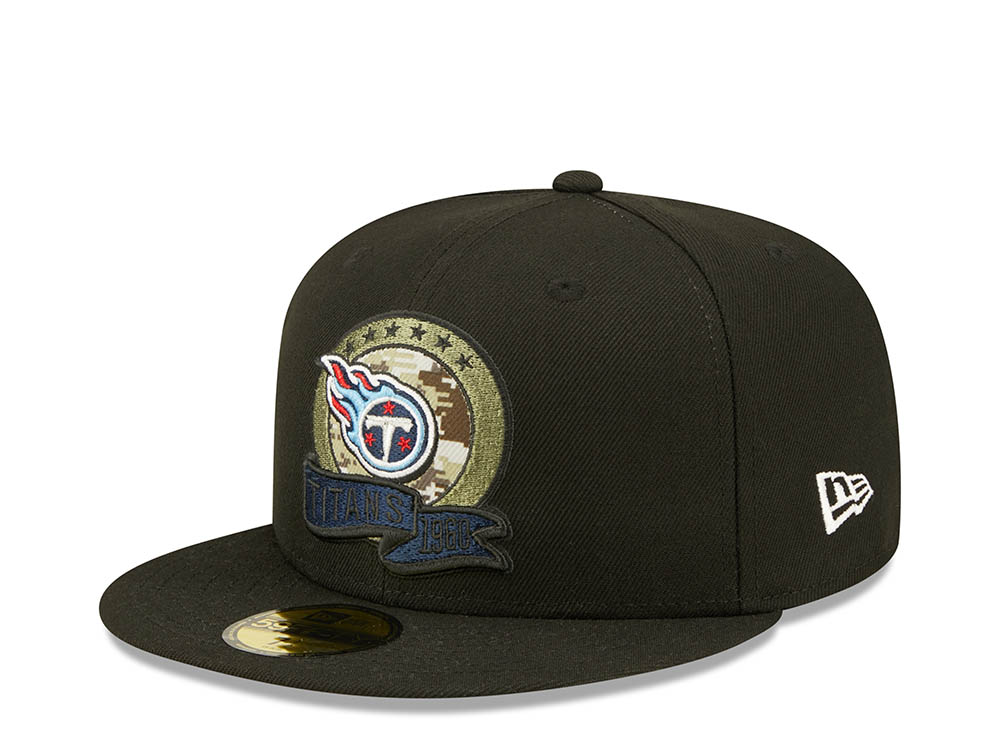 New Era Tennessee Titans Salute to Service 2022 Fitted 59Fifty Gorra