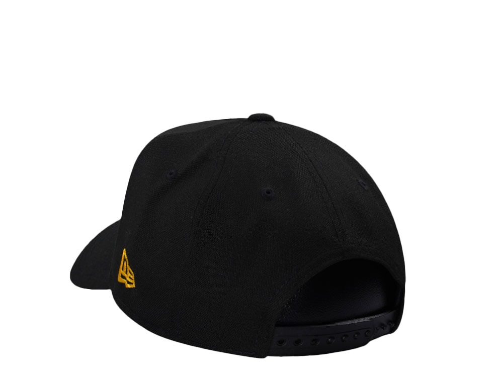 New Era Los Angeles Lakers Goat Flag Black Edition 9Forty A Frame Snapback Gorra