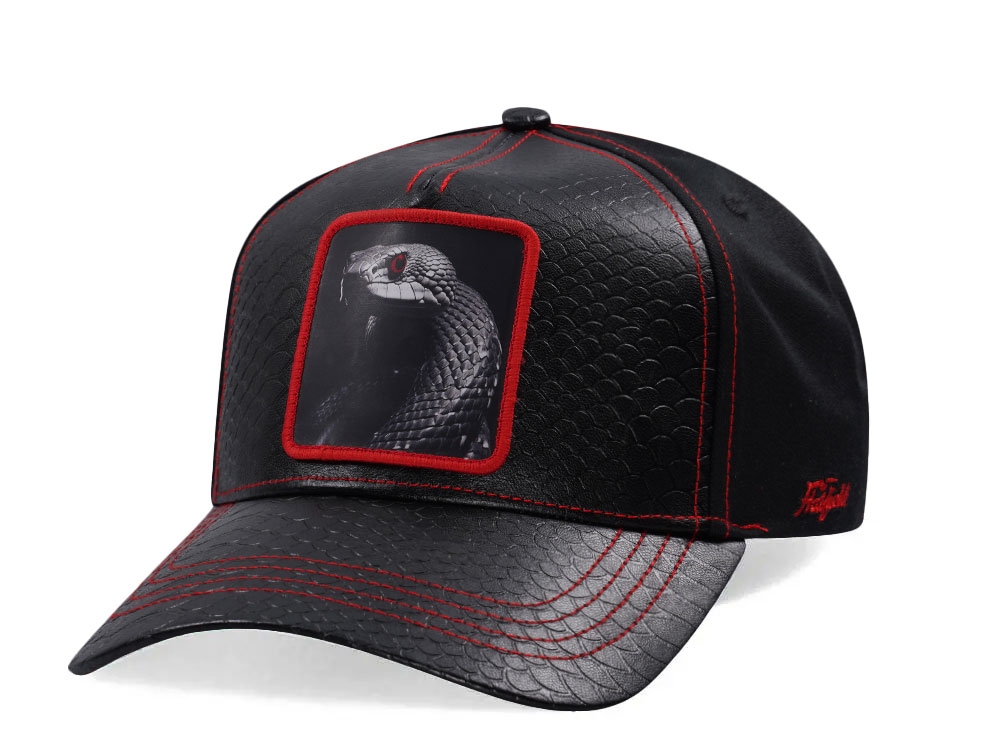 Hatfield Black Mamba Black Snapback Gorra