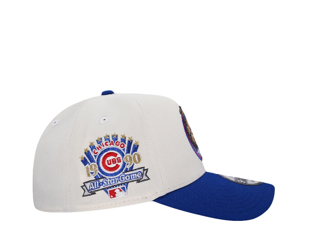 New Era Chicago Cubs All Star Game 1990 Chrome Two Tone Edition 9Forty A Frame Snapback Gorra