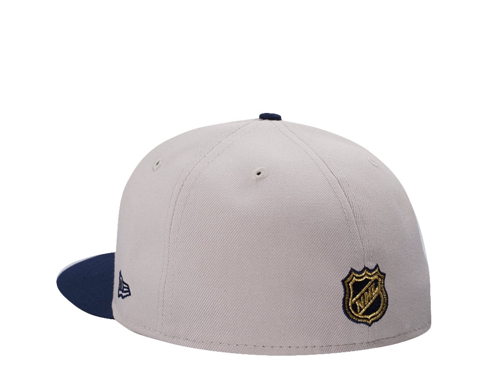 New Era Chicago Blackhawks 100th Anniversary Stone Two Tone Edition 59Fifty Fitted Gorra