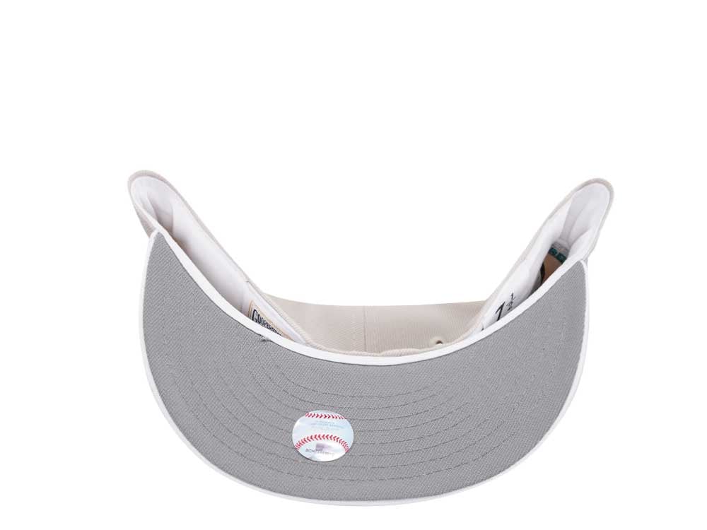 New Era Washington Nationals World Series 2019 Champions Stone White Two Tone Edition 59Fifty Fitted Gorra