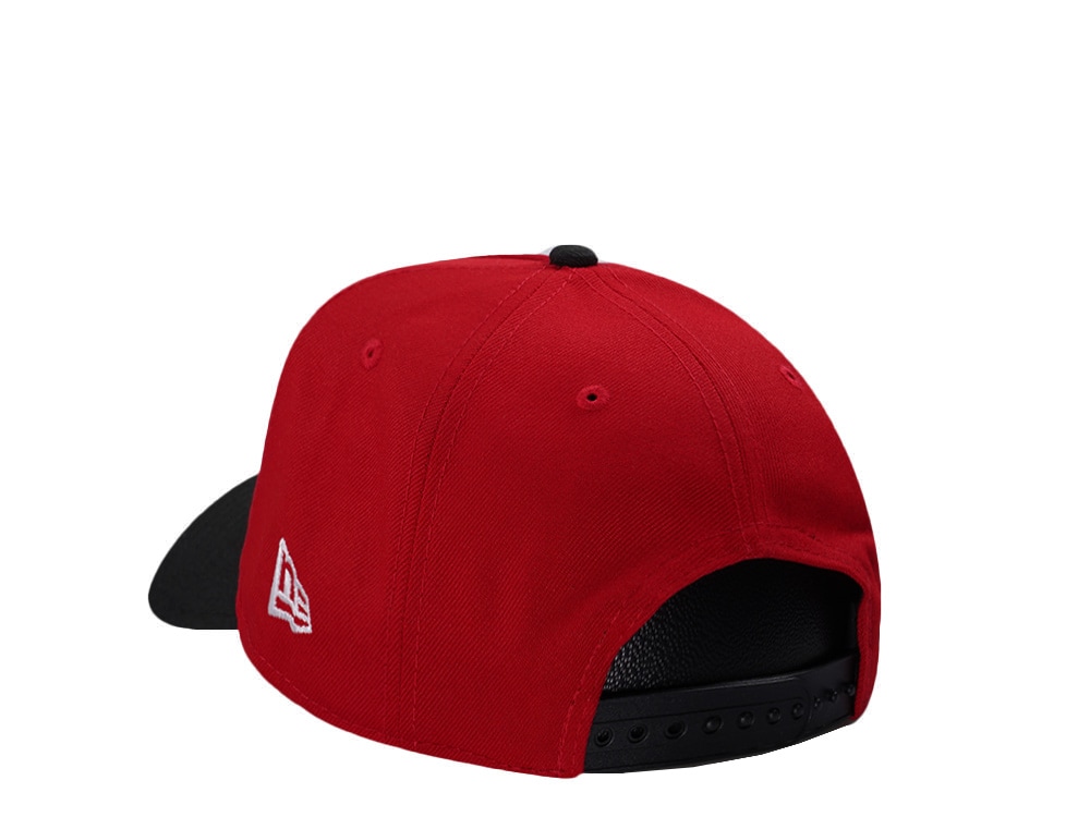 New Era Oakland Athletics World Series 1989 Scarlet Two Tone Edition 9Forty A Frame Snapback Gorra