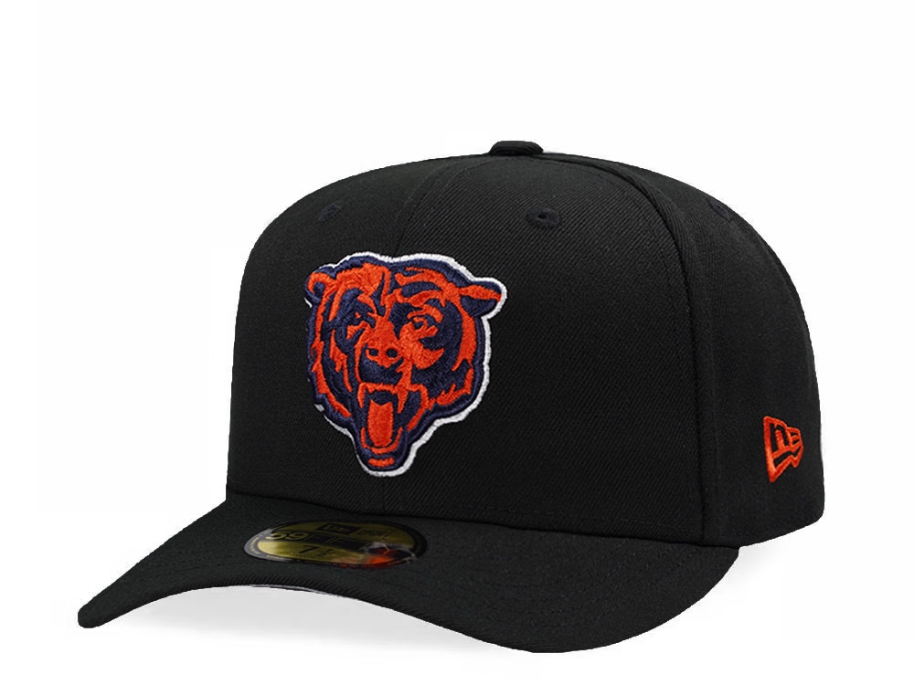 New Era Chicago Bears Black Classic Edition Pre Curved 59Fifty Fitted Gorra