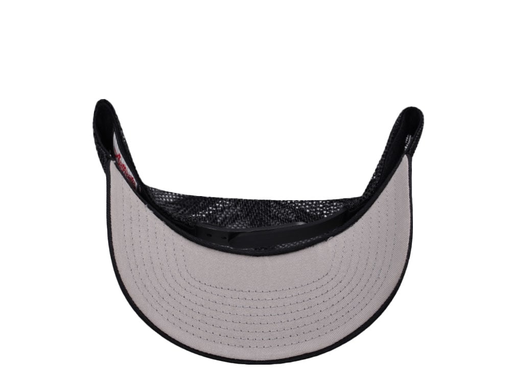 Good Hats Blank Black Trucker Snapback Gorra