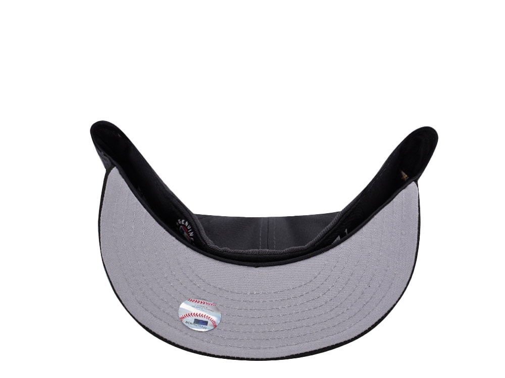 New Era Chicago Cubs Metallic Dark Graphite Two Tone Edition 59Fifty Fitted Gorra