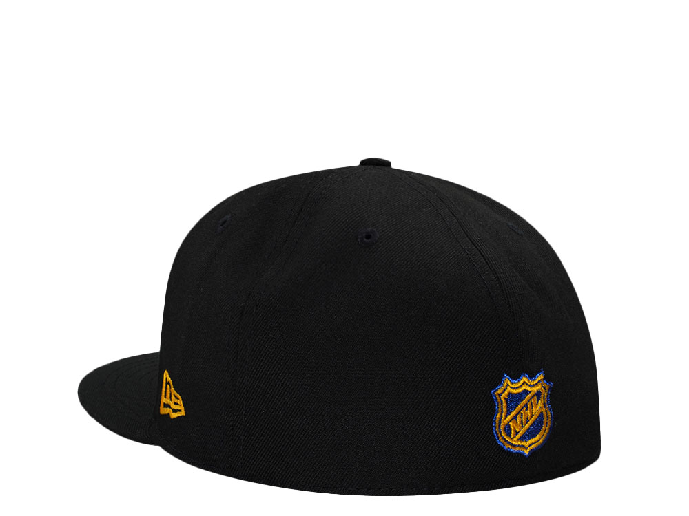 New Era Buffalo Sabres 50th Anniversary Black Metallic Prime Edition 59Fifty Fitted Gorra