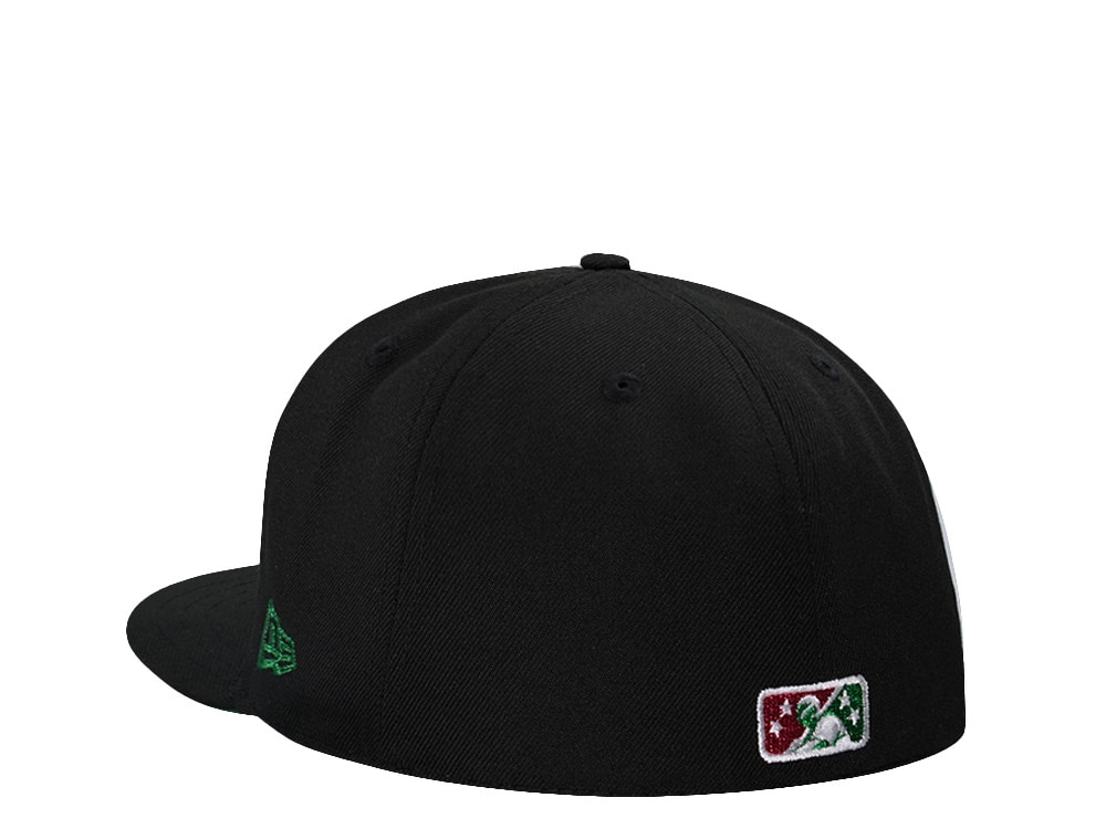 New Era Great Lakes Loons Pepinillos Picantes Black Throwback Edition 59Fifty Fitted Gorra