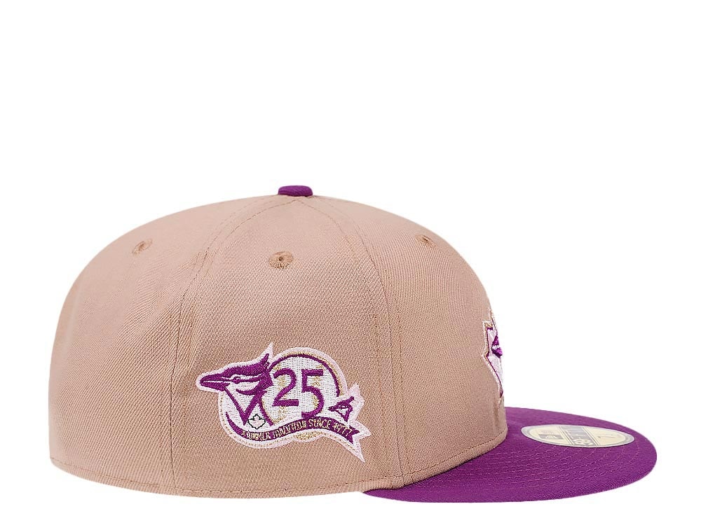 New Era Toronto Blue Jays 25th Anniversary Purple Sand Edition 59Fifty Fitted Gorra