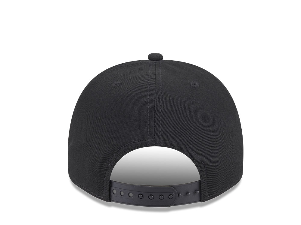 New Era Boston Bruins Chainstitch Black 9Fifty A Frame Snapback Gorra