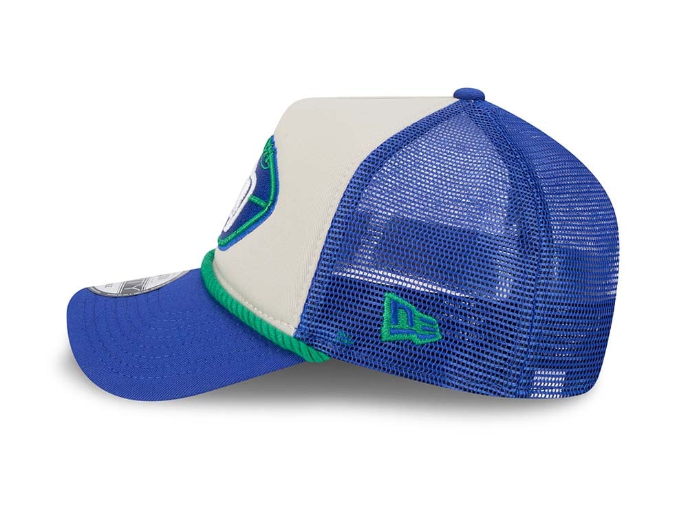 New Era Seattle Seahawks Sideline 2024 9Forty A Frame Trucker Snapback Gorra